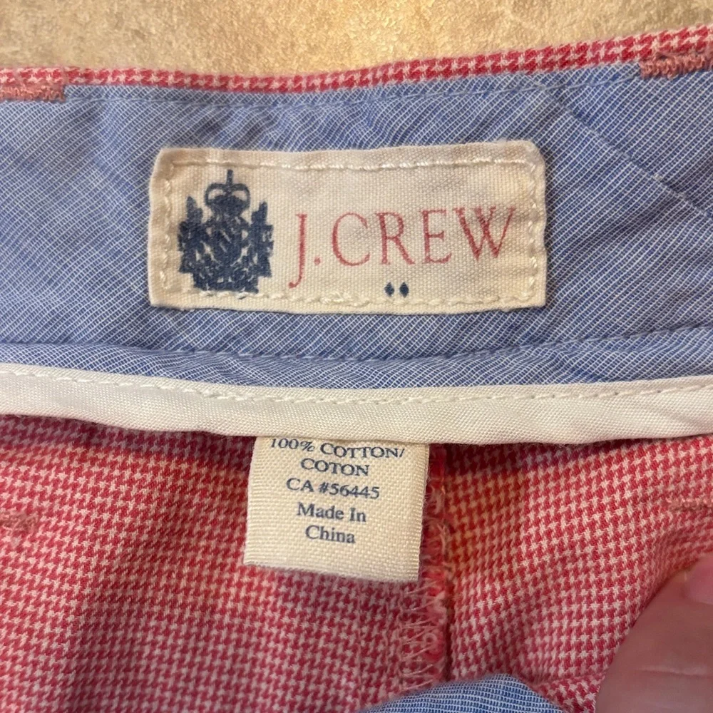 J Crew Salmon/Pink Flat Front Dress Shorts Men's 33W